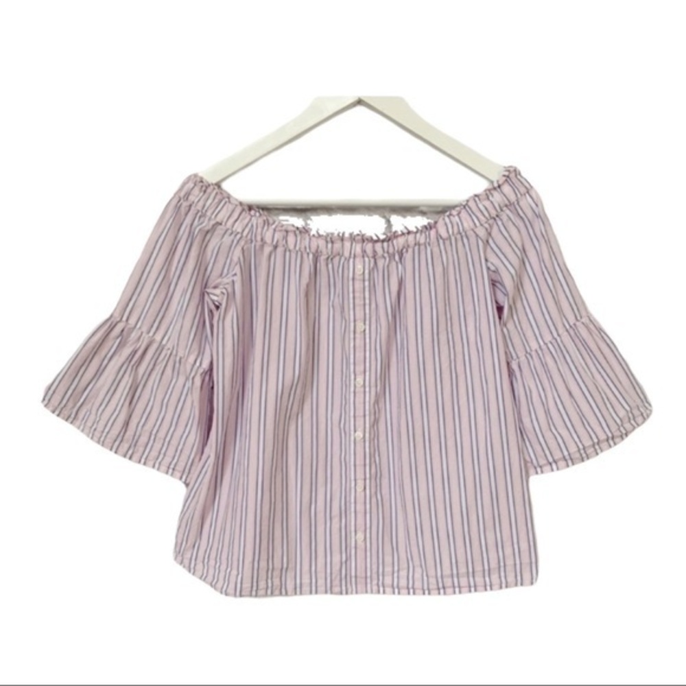 ABERCROMBIE & FITCH On or Off Shoulder Blouse